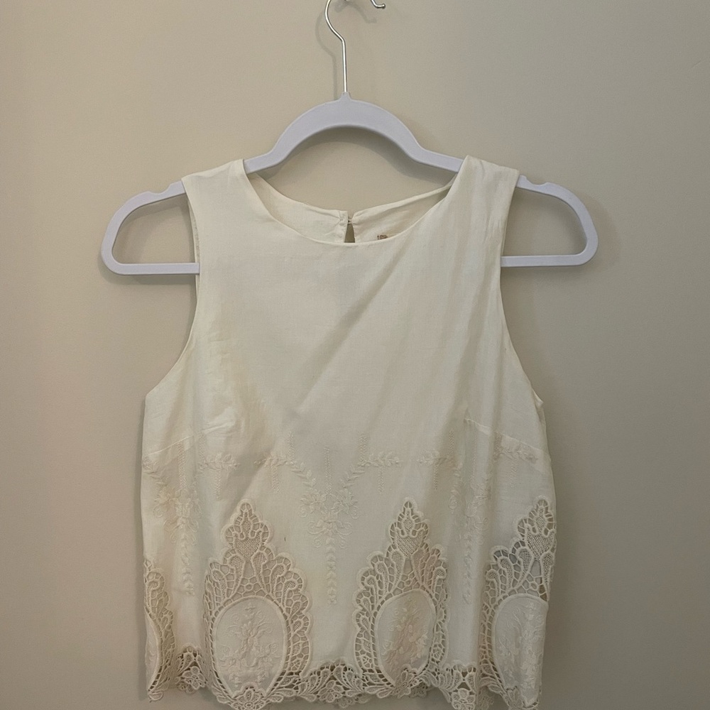 Altar’d State cream tank